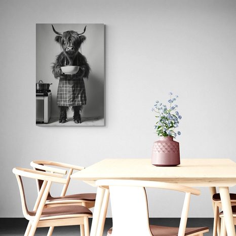 OBRAZ KRÁVA V KUCHYŇSKÉ ZÁSTĚŘE - OBRAZY BUVOLI A KRÁVY - OBRAZY