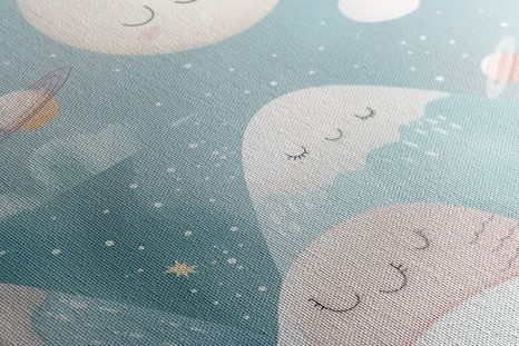 TABLOU PENTRU COPII PEISAJUL SOMNOROS - TABLOURI PENTRU COPII - TABLOURI