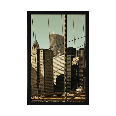 AFFICHE – MANHATTAN - VILLES - AFFICHES
