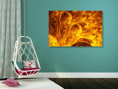 OBRAZ LAS ABSTRAKCYJNY - OBRAZY ABSTRAKCYJNE - OBRAZY