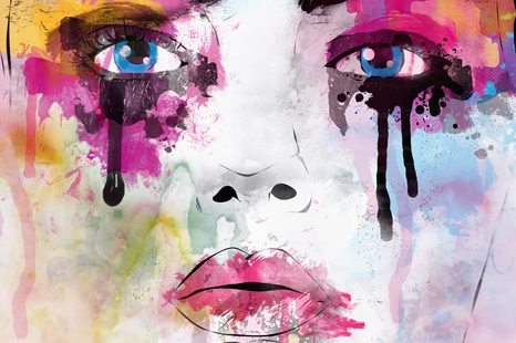 QUADRO SU TELA – DONNA ALLA MODA - QUADRI DI PERSONE - STAMPE E QUADRI