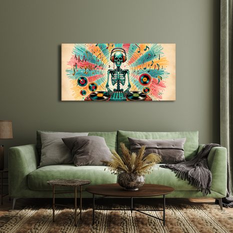 WANDBILD PARTY-MIX - WANDBILDER FÜR EIN STUDENTENZIMMER - BILDER