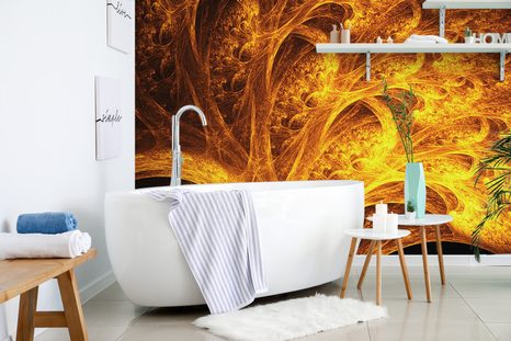 SAMOLEPÍCÍ TAPETA ABSTRAKTNÍ LES - SAMOLEPÍCÍ TAPETY - TAPETY