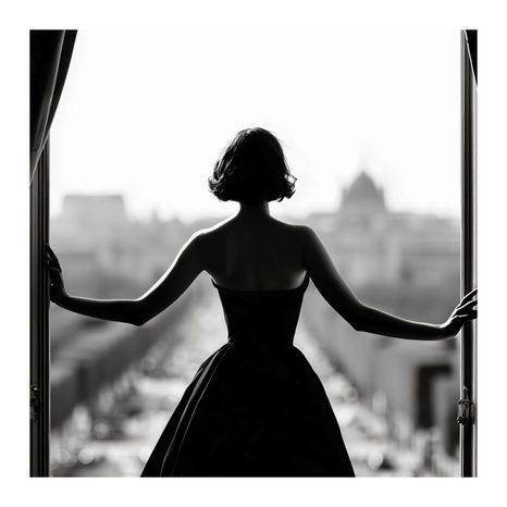 OBRAZ KOUZLO ČERNOBÍLÉ ELEGANCE - OBRAZY ŽENY - OBRAZY