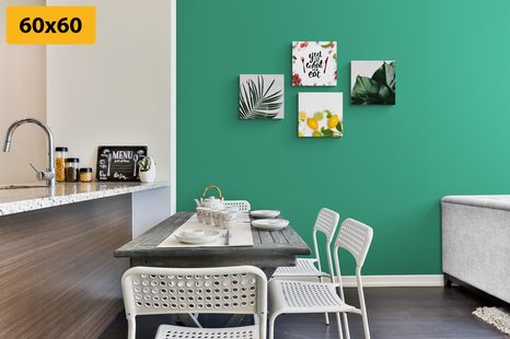 SET OBRAZŮ DO KUCHYNĚ V JEDINEČNÉM PROVEDENÍ - SESTAVY OBRAZŮ - OBRAZY