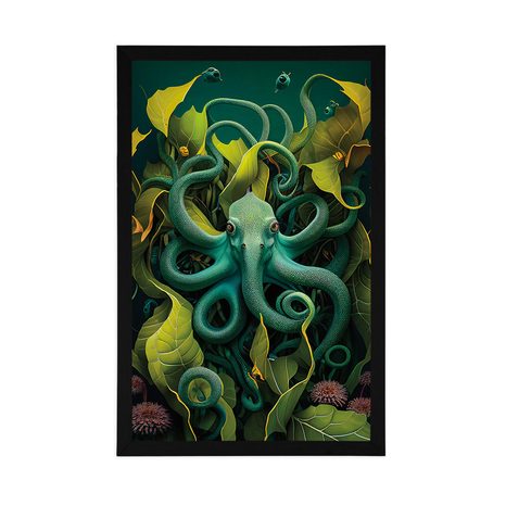 POSTER – POLPO SURREALISTA - MONDO SOMMERSO - POSTER