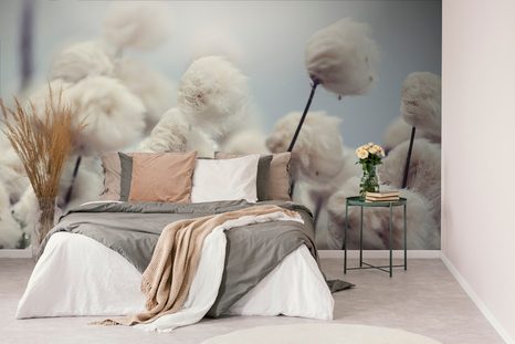 SAMOLEPÍCÍ FOTOTAPETA ARKTICKÉ KVĚTINY BAVLNY - SAMOLEPÍCÍ TAPETY - TAPETY