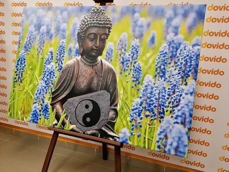 OBRAZ JIN A JANG BUDHA - OBRAZY FENG SHUI - OBRAZY