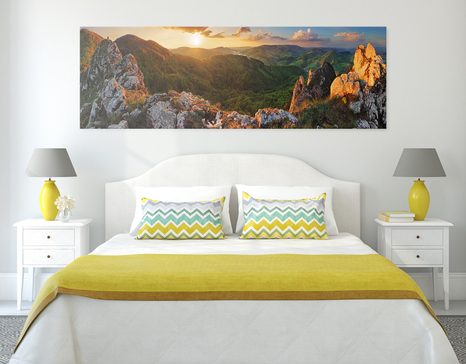 TABLEAU SUR TOILE – VRŠATSKÉ BRADLA EN SLOVAQUIE - TABLEAUX DE LA NATURE ET DES PAYSAGES - TABLEAUX