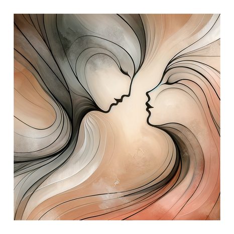 OBRAZ PROUD LÁSKY - OBRAZY LÁSKA - OBRAZY