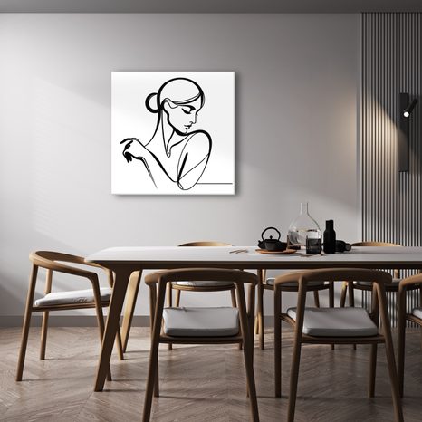 OBRAZ TAJEMNÁ ŽENSKÁ LINIE - OBRAZY ŽENY - OBRAZY