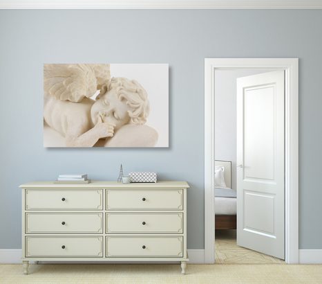 TABLOU ÎNGERAȘ DORMIND - TABLOURI CU ÎNGERI - TABLOURI