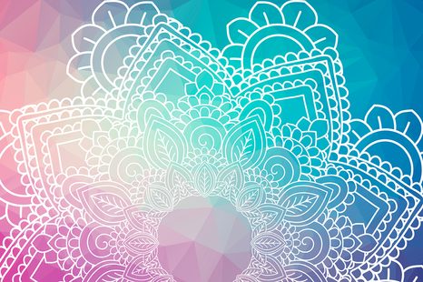 TAPETA PRVKY MANDALY - TAPETY FENG SHUI - TAPETY