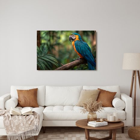 OBRAZ PESTROBAREVNÁ HARMONIE PŘÍRODY - OBRAZY PTÁCI - OBRAZY