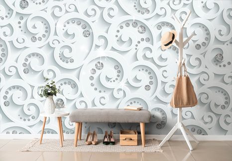 WALLPAPER ABSTRACT SHINE - PATTERNED WALLPAPERS - WALLPAPERS