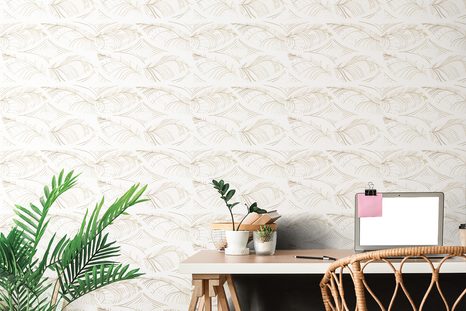 SAMOLEPÍCÍ TAPETA JEMNÁ STRUKTURA LISTŮ - SAMOLEPÍCÍ TAPETY - TAPETY