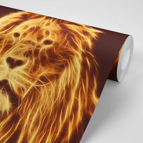 ΤΑΠΕΤΣΑΡΊΑ ΚΕΦΑΛΉ ΛΙΟΝΤΑΡΙΟΎ ΣΕ ΑΦΗΡΗΜΈΝΟ ΣΧΈΔΙΟ - ΤΑΠΕΤΣΑΡΊΑ ΖΏΩΝ - ΤΑΠΕΤΣΑΡΊΕΣ