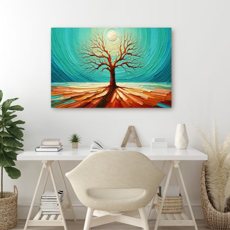 OBRAZ STROM ŽIVOTA POD SLUNCEM - OBRAZY STROMY ŽIVOTA - OBRAZY