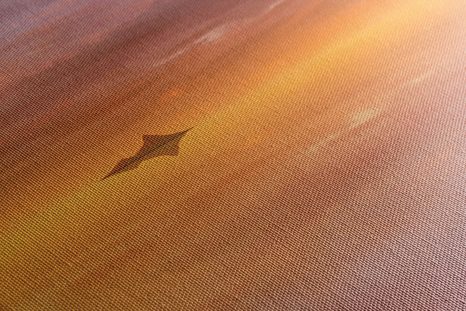 STAMPA SU TELA – BARCA ABBANDONATA SUL MARE - QUADRI DI NATURA E PAESAGGIO - STAMPE E QUADRI