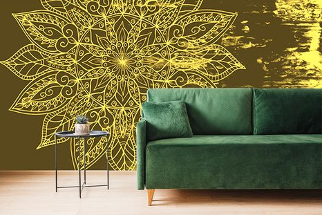 CARTA DA PARATI – TEXTURE MANDALA - CARTA DA PARATI FENG SHUI - CARTA DA PARATI