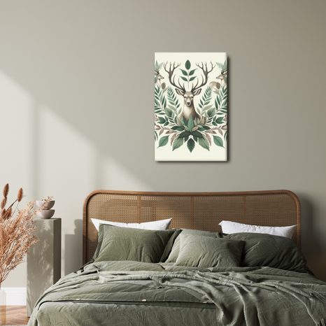 OBRAZ JELENÍ KRÁL V ZELENI - PICTURES DEERS - PICTURES