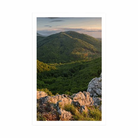 PLAKÁT PŘÍRODA ZALITÁ SLUNCEM - PŘÍRODA - PLAKÁTY