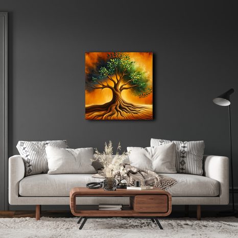 WANDBILD MAGISCHER BAUM DES LEBENS - BILDER BÄUME DES LEBENS - BILDER