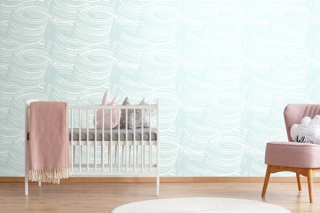 SAMOLEPÍCÍ TAPETA JEMNÁ MODRÁ ABSTRAKCE - SAMOLEPÍCÍ TAPETY - TAPETY