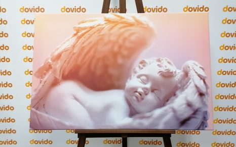 КАРТИНА НА ПЛАТНО – МАЛКО АНГЕЛЧЕ - КАРТИНИ НА АНГЕЛИ - КАРТИНИ