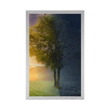 PLAKÁT DEN A NOC - PŘÍRODA - PLAKÁTY