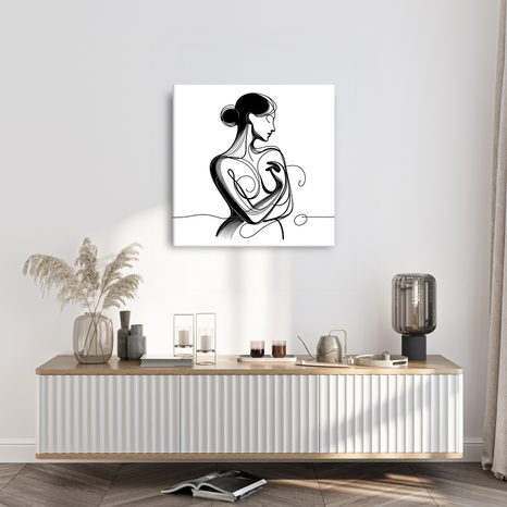 OBRAZ LINIE ŽENSKÉ ELEGANCE - OBRAZY ŽENY - OBRAZY