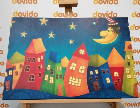 KÉP HOLD A HÁZAK FELETT - KÉPEK GYEREKEKNEK - KÉPEK