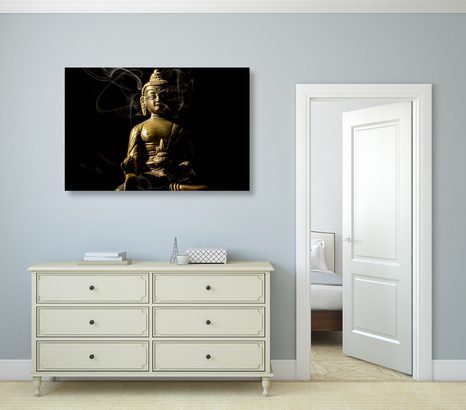 OBRAZ SOCHA BUDHY - OBRAZY FENG SHUI - OBRAZY
