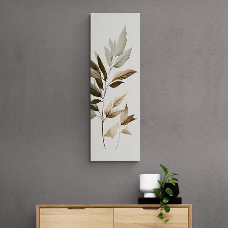 STAMPA SU TELA – LUSSO DELLE FOGLIE - QUADRI ALBERI E FOGLIE - STAMPE E QUADRI