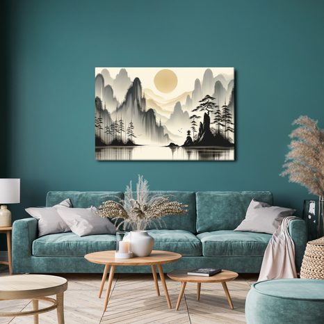 OBRAZ TICHO HOR - OBRAZY HORY - OBRAZY
