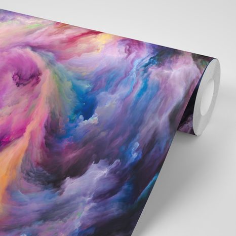 CARTA DA PARATI – SPIRALE COLORATA - CARTA DA PARATI ASTRATTI - CARTA DA PARATI