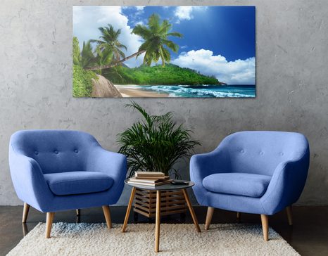 ΕΙΚΌΝΑ ΌΜΟΡΦΗ ΠΑΡΑΛΊΑ ΣΤΟ ΝΗΣΊ ΤΩΝ ΣΕΫΧΕΛΛΏΝ - ΠΊΝΑΚΕΣ ΦΎΣΗΣ ΚΑΙ ΤΟΠΊΟΥ - ΠΊΝΑΚΕΣ