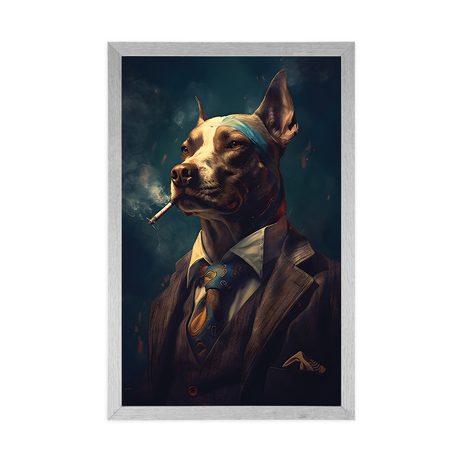 POSTER – GANGSTER ANIMALE CANE - GANGSTER ANIMALI - POSTER