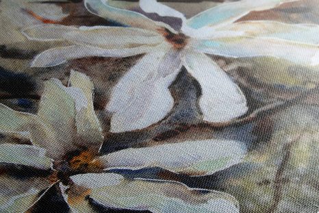 OBRAZ ROZKVETLÝ AKVARELOVÝ STROM - OBRAZY KVĚTŮ - OBRAZY