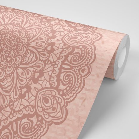 TAPETA KVĚTINOVÁ MANDALA - TAPETY FENG SHUI - TAPETY