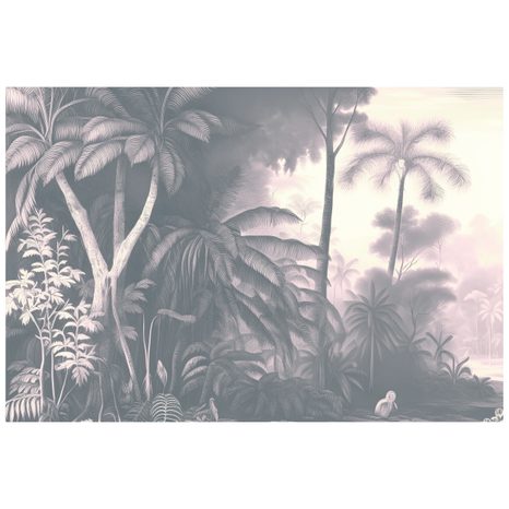CARTA DA PARATI AUTOADESIVA – PALME TROPICALI DELICATE - CARTA DA PARATI AUTOADESIVE - CARTA DA PARATI