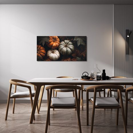 OBRAZ DÝNĚ V PODZIMNÍM LISTÍ - OBRAZY ZÁTIŠÍ - OBRAZY
