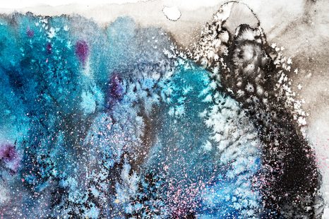 TAPETA ABSTRAKCIA Z AKVARELOVÝCH FARIEB - ABSTRAKTNÉ TAPETY - TAPETY