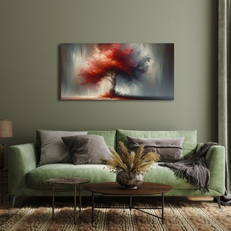 SLIKA DRVO ŽIVOTA U MAGLI - SLIKE STABLA ŽIVOTA - SLIKE