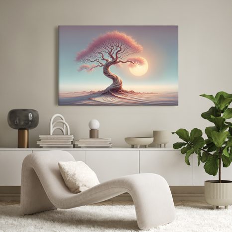 OBRAZ MYSTICKÝ STROM ŽIVOTA PŘI ZÁPADU - OBRAZY STROMY ŽIVOTA - OBRAZY