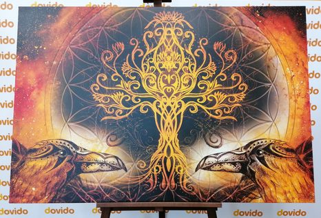 ΕΙΚΌΝΑ ΚΟΡΆΚΙΑ ΚΑΙ ΔΈΝΤΡΟ ΤΗΣ ΖΩΉΣ - OBRAZY STROMY ŽIVOTA - ΠΊΝΑΚΕΣ