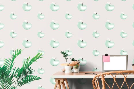 WALLPAPER GREEN APPLES - WALLPAPERS FOOD AND DRINKS - WALLPAPERS