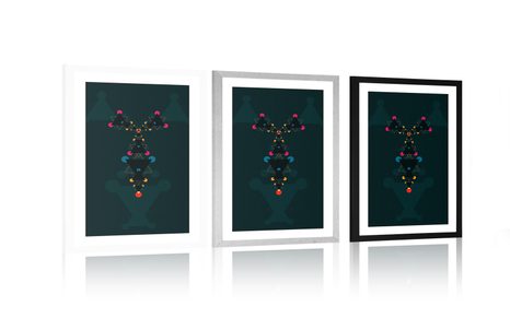 ΑΦΊΣΑ ΜΕ ΠΑΡΠΑΣΤΟΎ ΜΟΤΊΒΑ ΣΕ ΜΑΎΡΟ ΦΌΝΤΟ - ΘΈΜΑΤΑ ΑΠΌ ΤΟ ΕΡΓΑΣΤΉΡΙΌ ΜΑΣ - ΑΦΊΣΕΣ