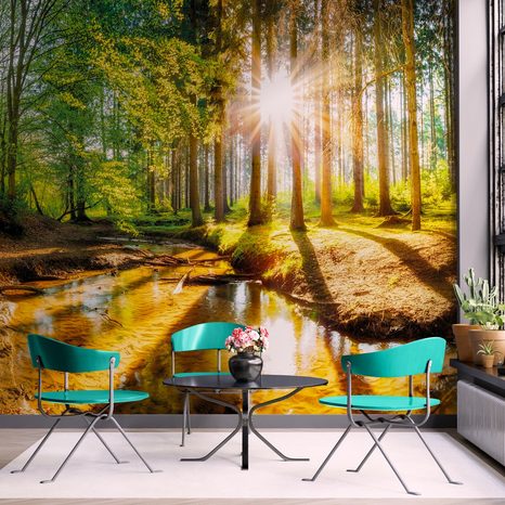 SELF ADHESIVE WALL MURAL FAIRYTALE FOREST - WALLPAPERS - 🔥 TOTAL SALE 🔥