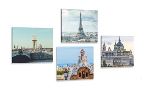 SET OBRAZŮ SEN CESTOVATELE - SESTAVY OBRAZŮ - OBRAZY